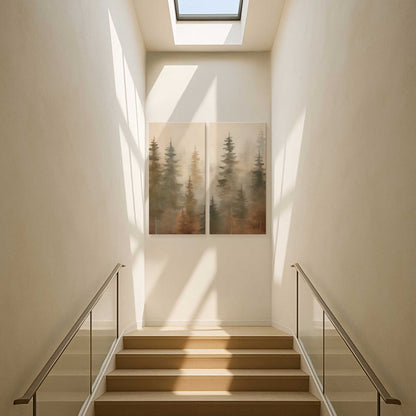 [Color:Stretched Canvas], Picture of art in a room