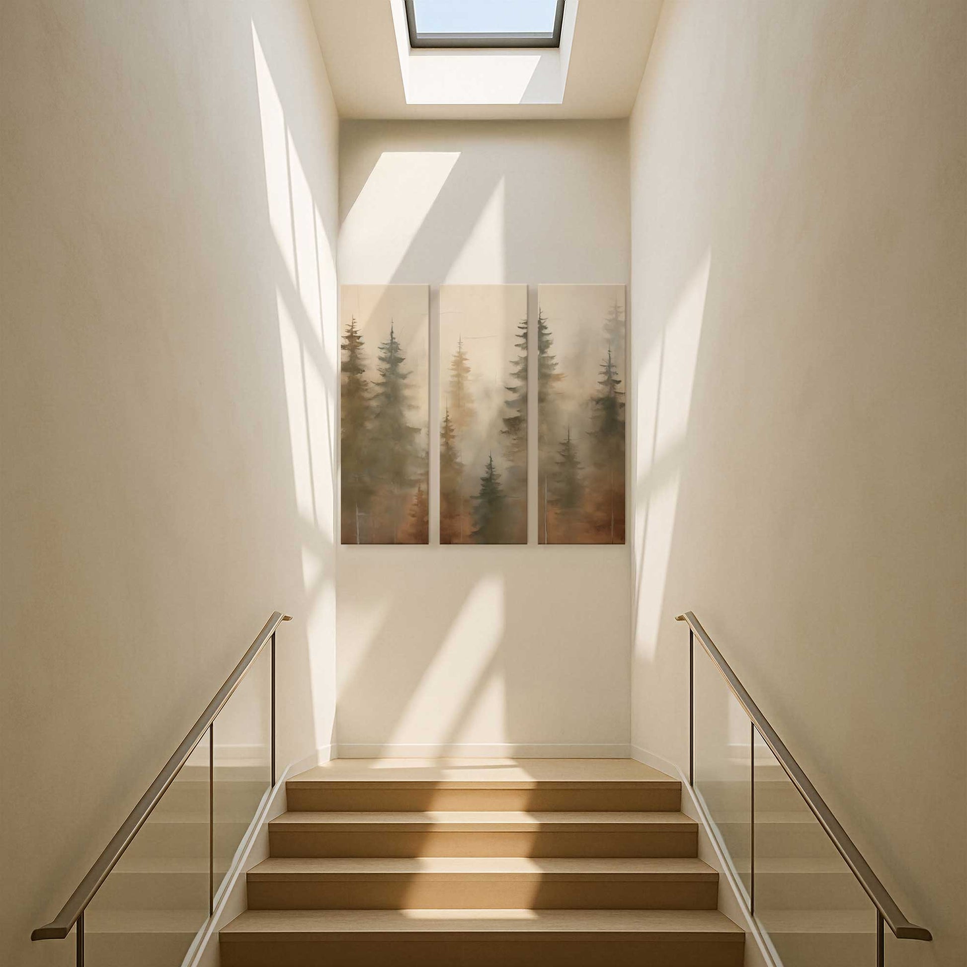 [Color:Stretched Canvas], Picture of art in a room