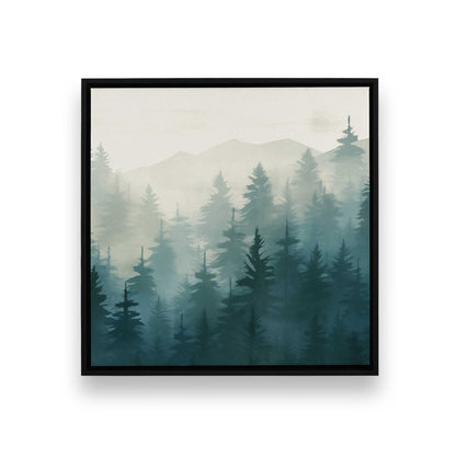 [Color:Satin Black], Picture of art in a Satin Black frame