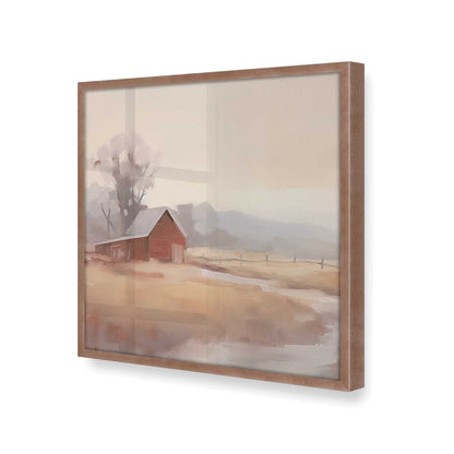 [Color:Powder Rose], Picture of art in a Powder Rose frame of the corner