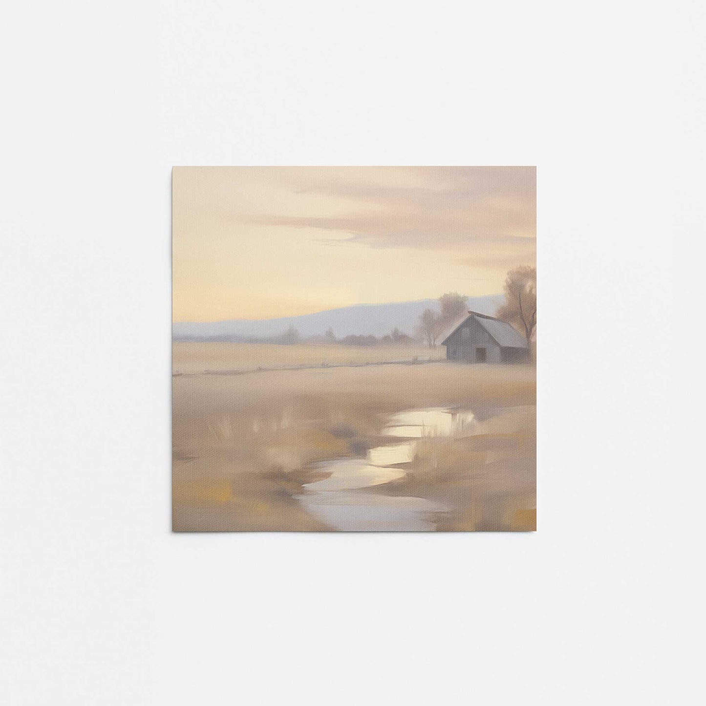 Dawn on the Farm Promotional Rolled Print