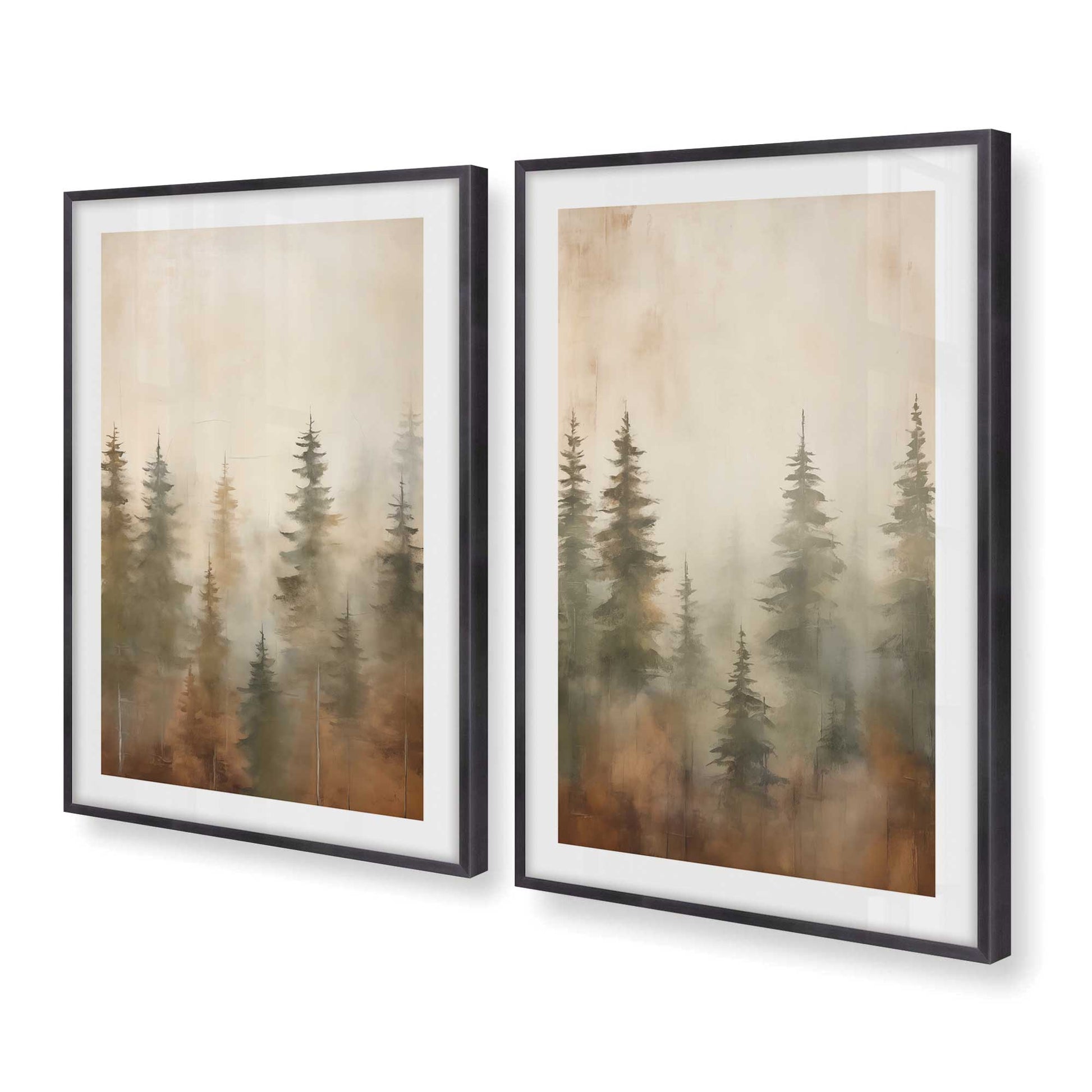[Color:Weathered Zinc], Picture of art in a Weathered Zinc frame at an angle