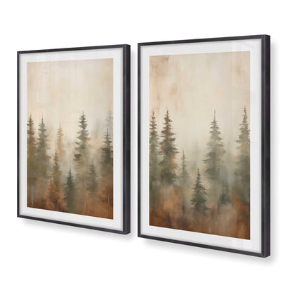 [Color:Weathered Zinc], Picture of art in a Weathered Zinc frame at an angle