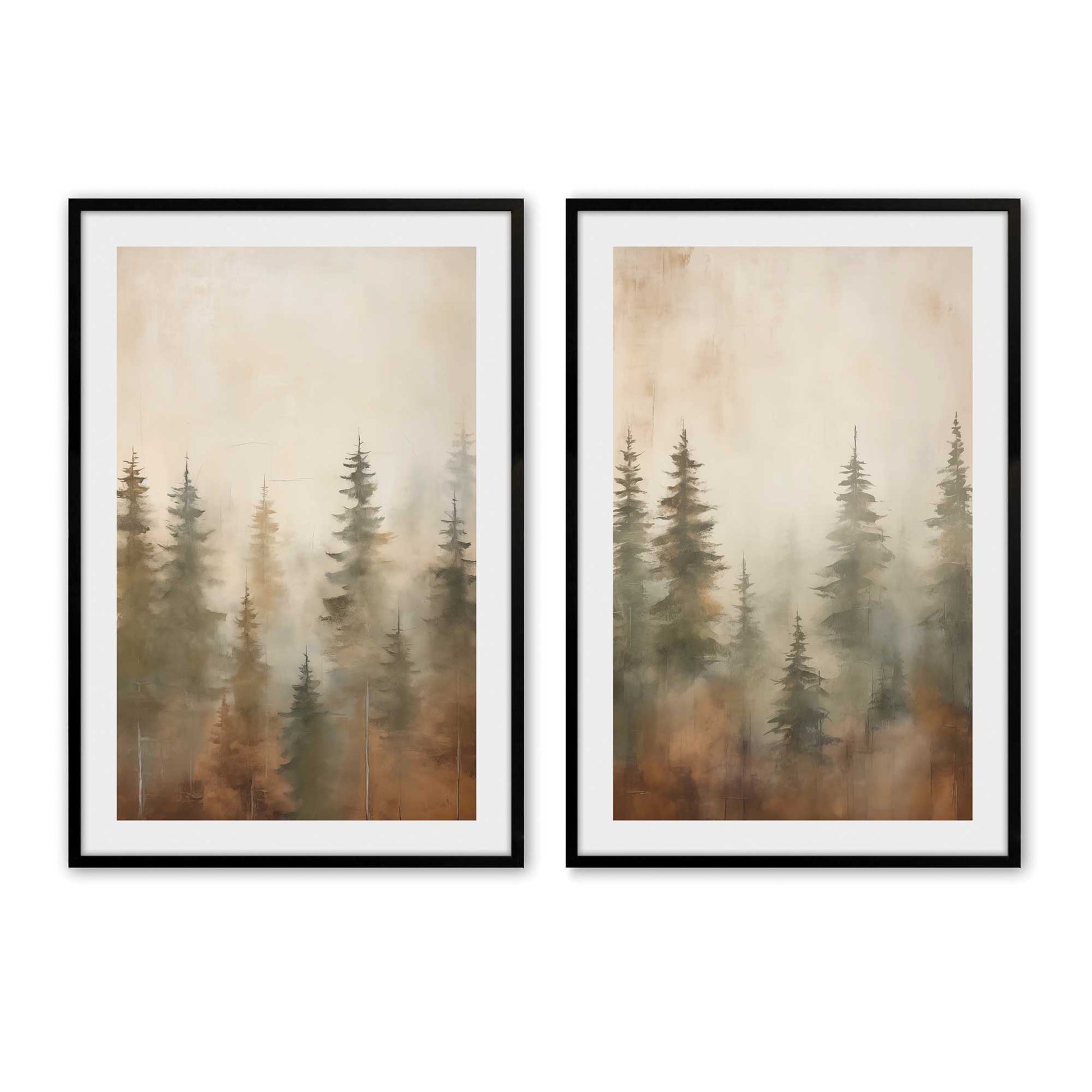 [Color:Satin Black], Picture of art in a Satin Black frame