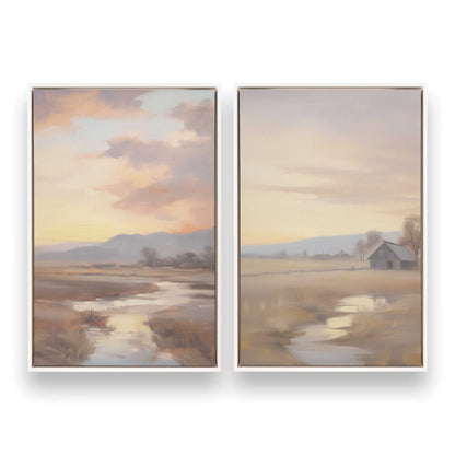 [Color:Opaque White], Picture of art in a White frame