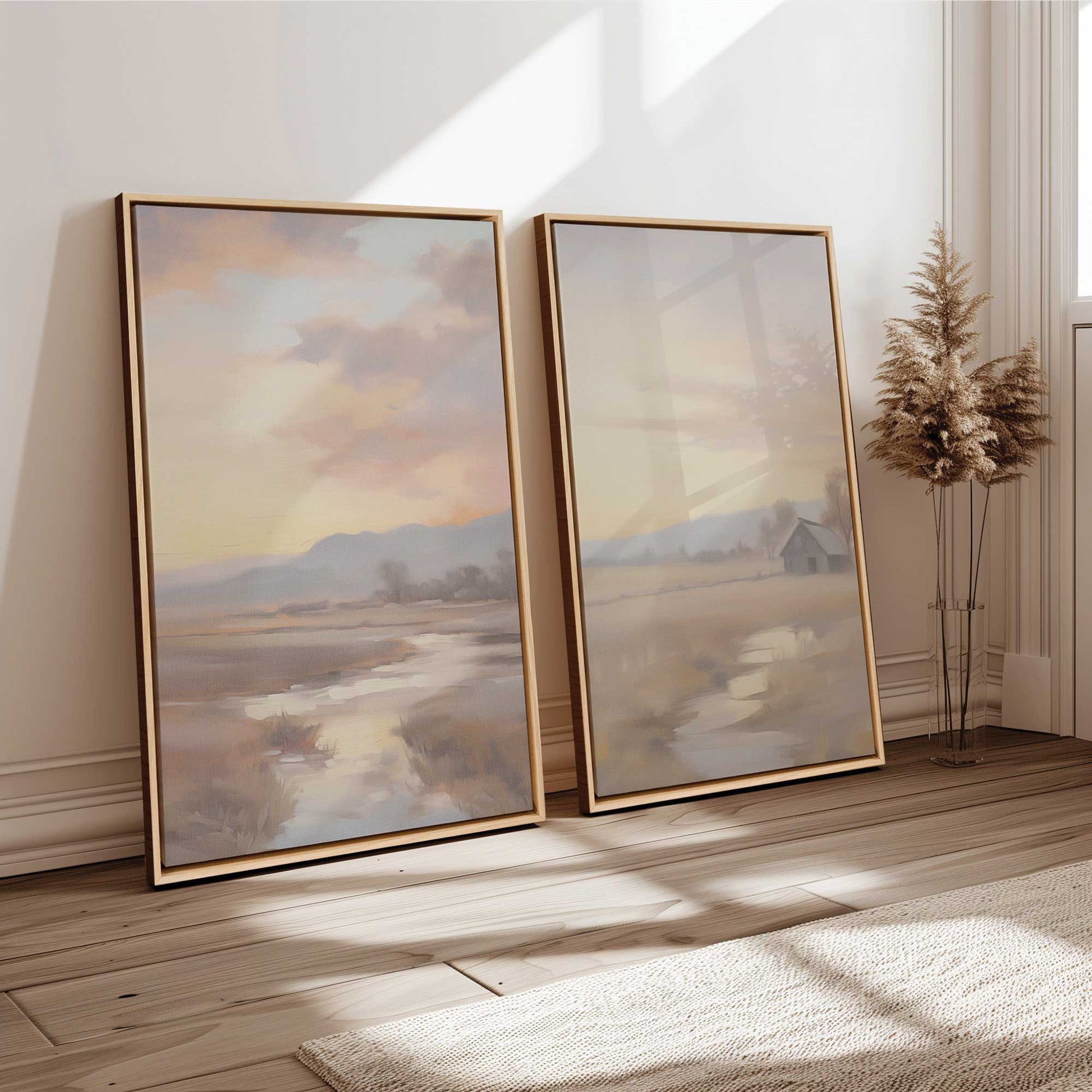 [Color:Opaque White], Picture of art in a White frame