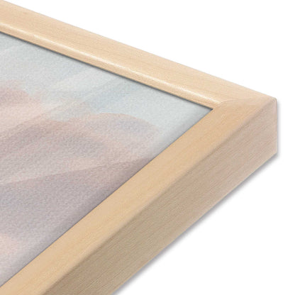 [Color:Raw Maple], Picture of art in a Raw Maple frame of the corner