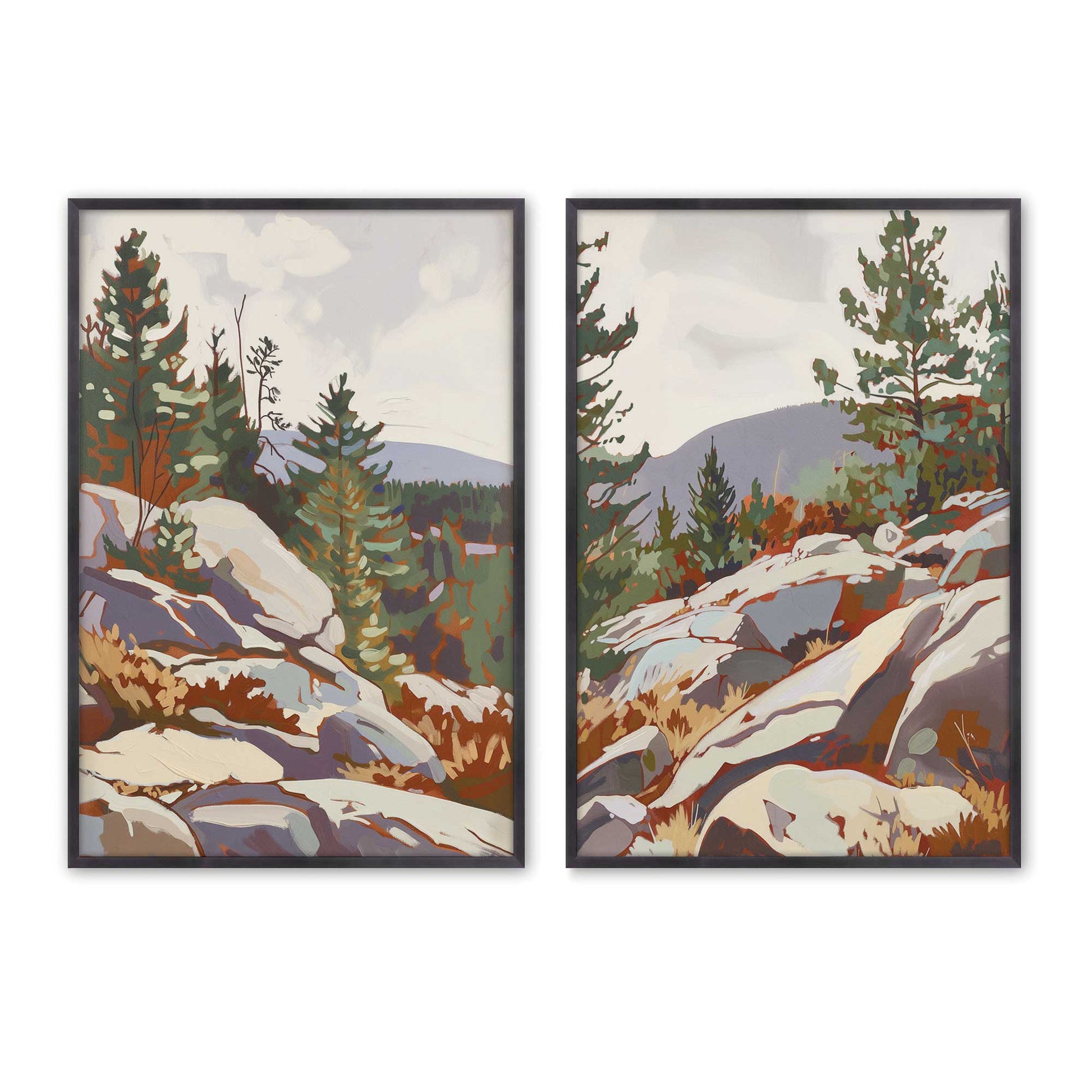 [Color:Weathered Zinc], Picture of art in a Weathered Zinc frame