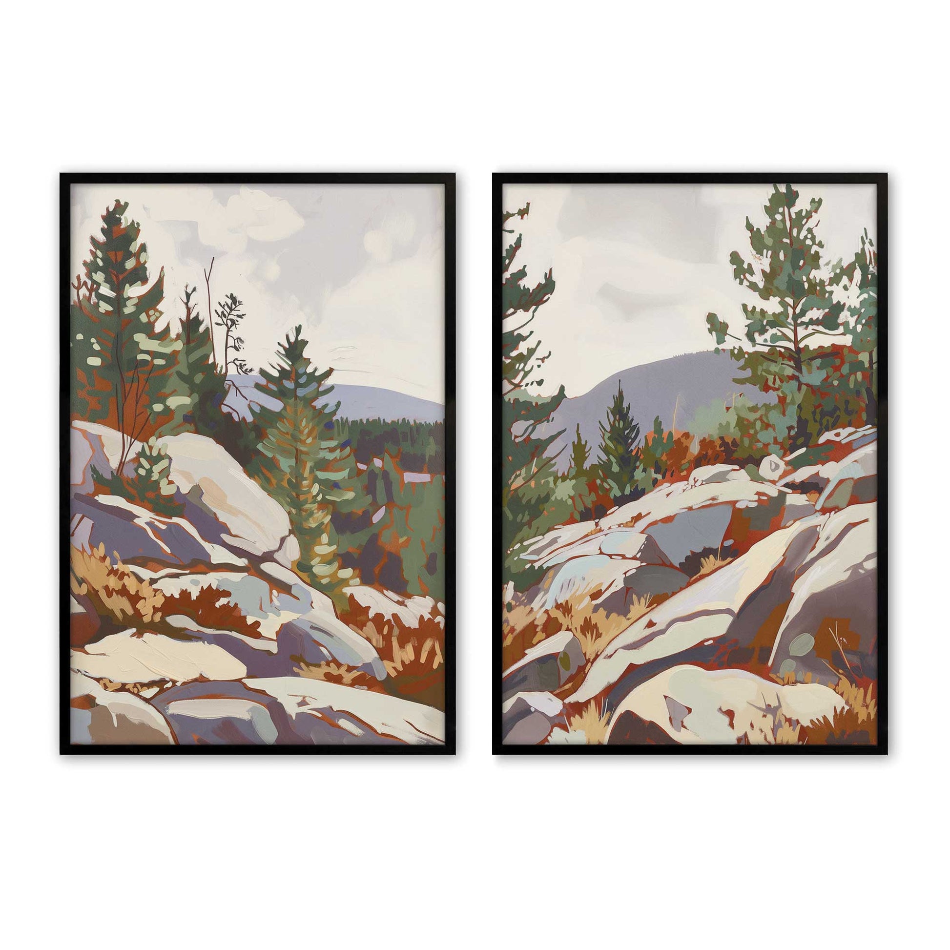 [Color:Satin Black], Picture of art in a Satin Black frame