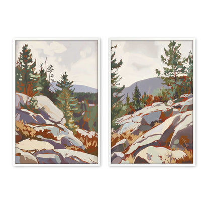[Color:Opaque White], Picture of art in a Opaque White frame