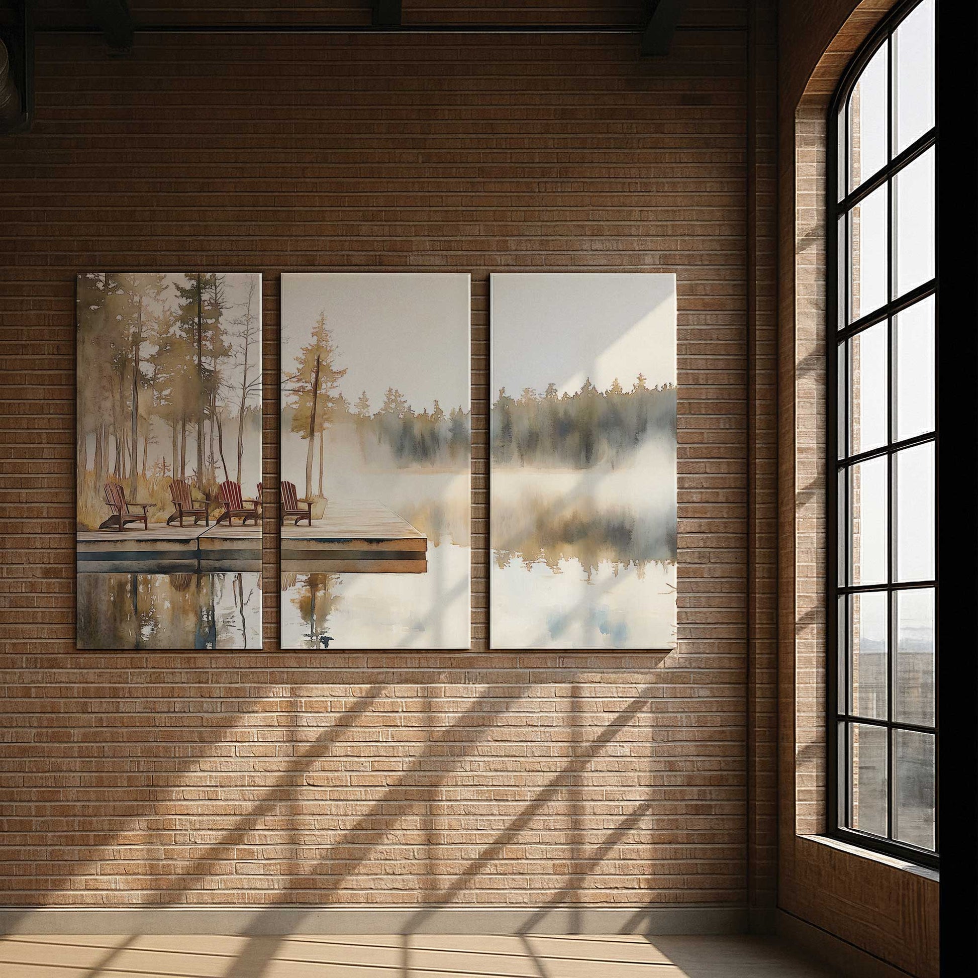 [Color:Stretched Canvas], Picture of art in a room