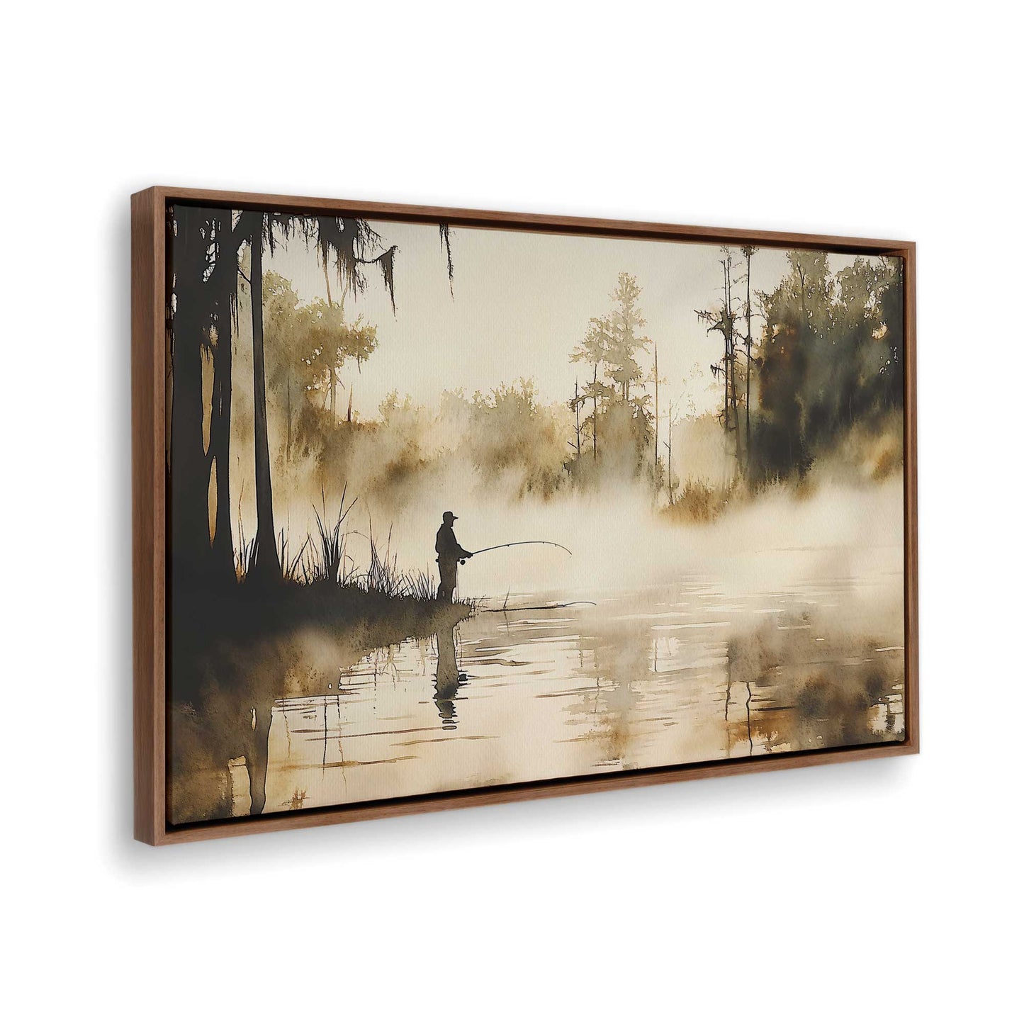 [Color:Walnut], Picture of the corner of the art