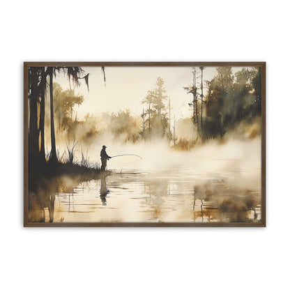 [Color:Walnut], Picture of art in a Walnut frame
