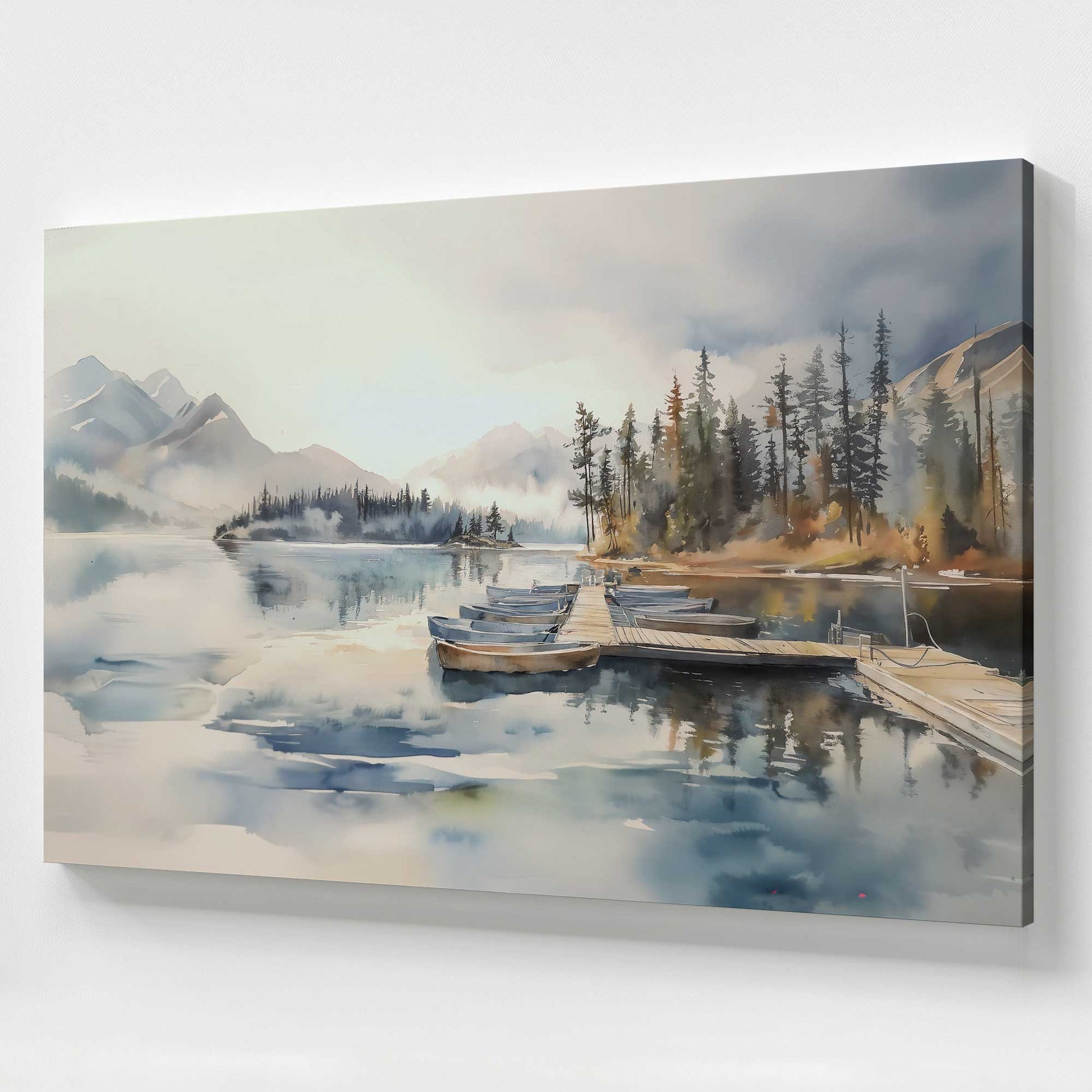 [Color:Stretched Canvas], Picture of art at an angle