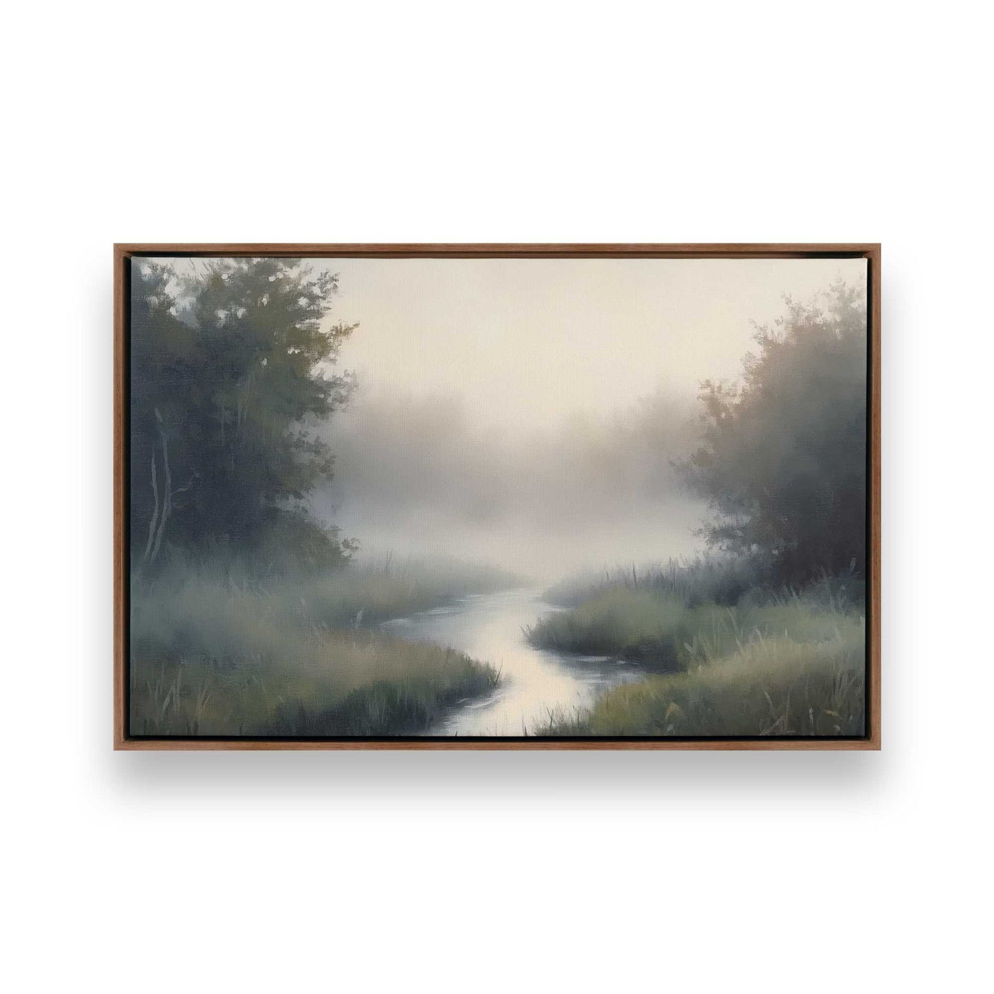 [Color:Walnut], Picture of art in a Walnut frame
