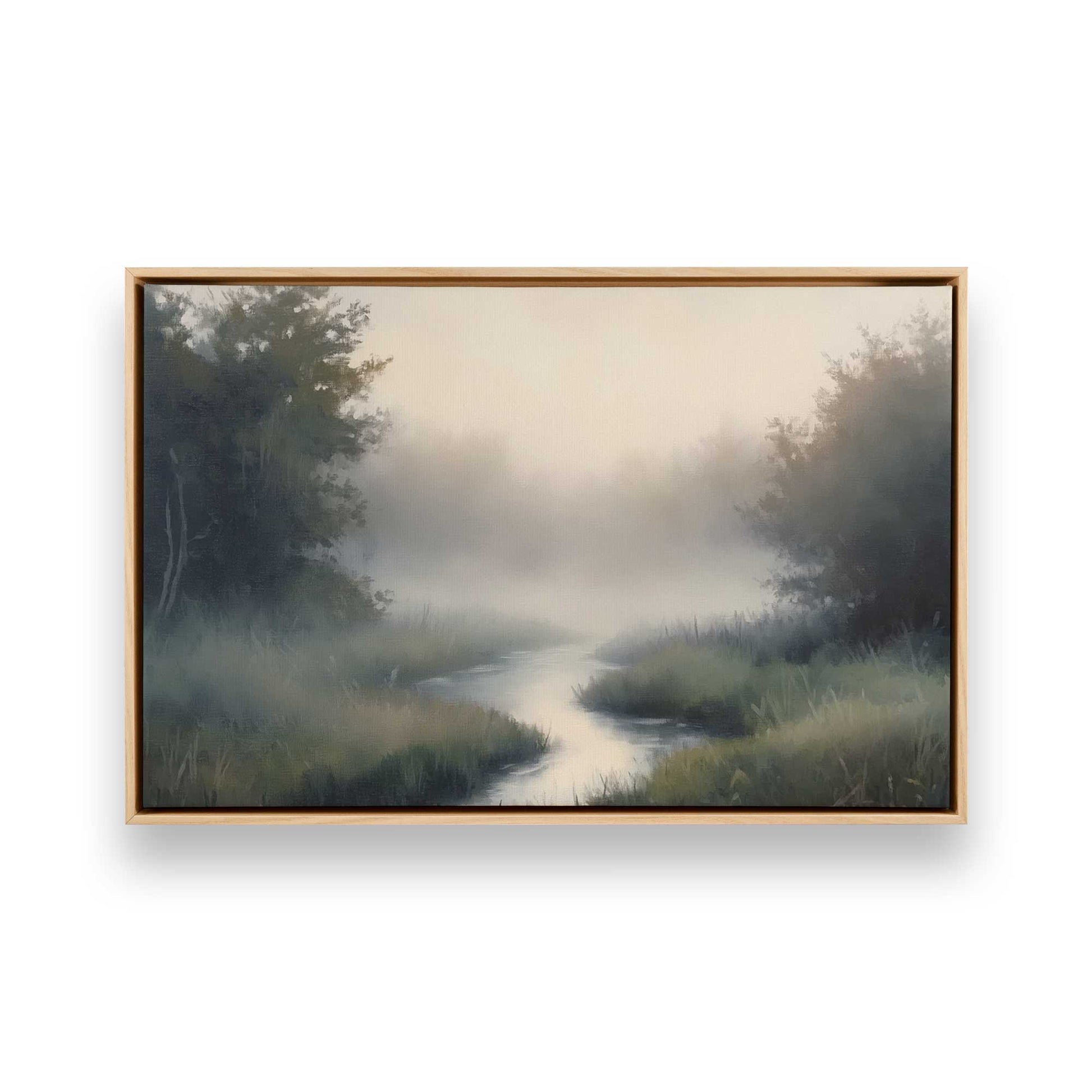 [Color:American Maple], Picture of art in a American Maple frame