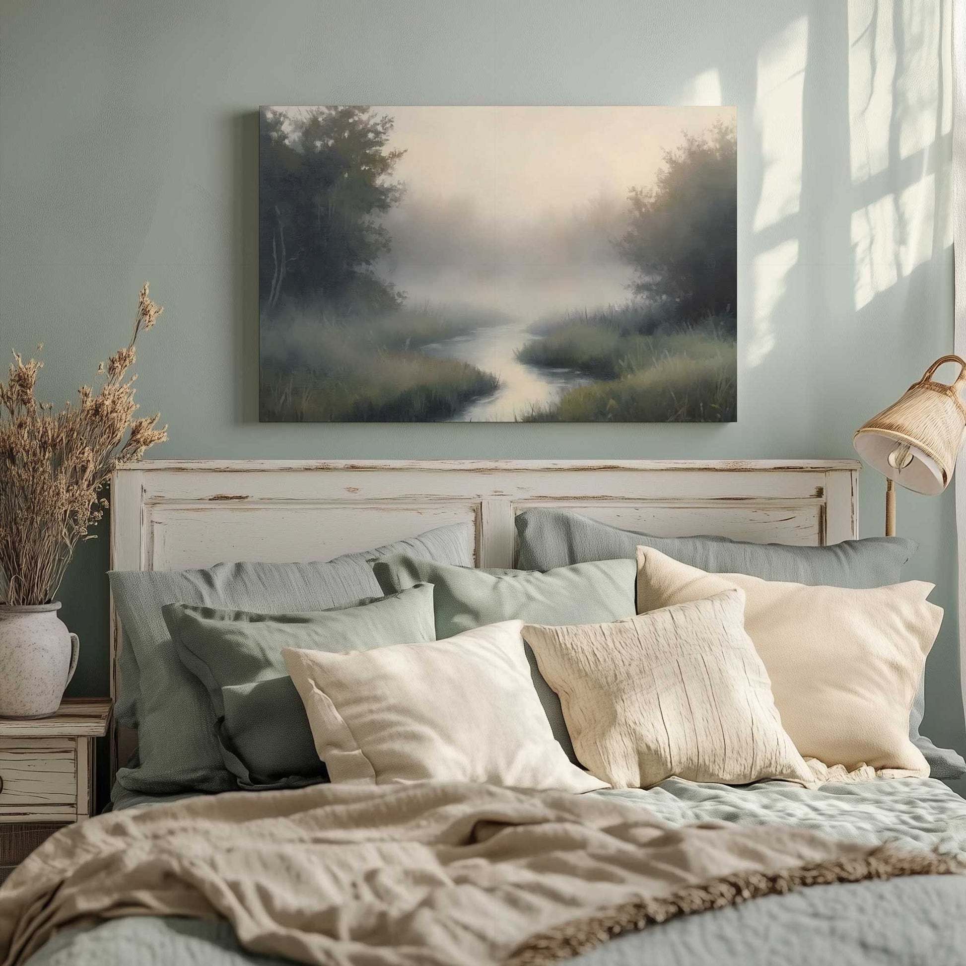 Picture of art in a room