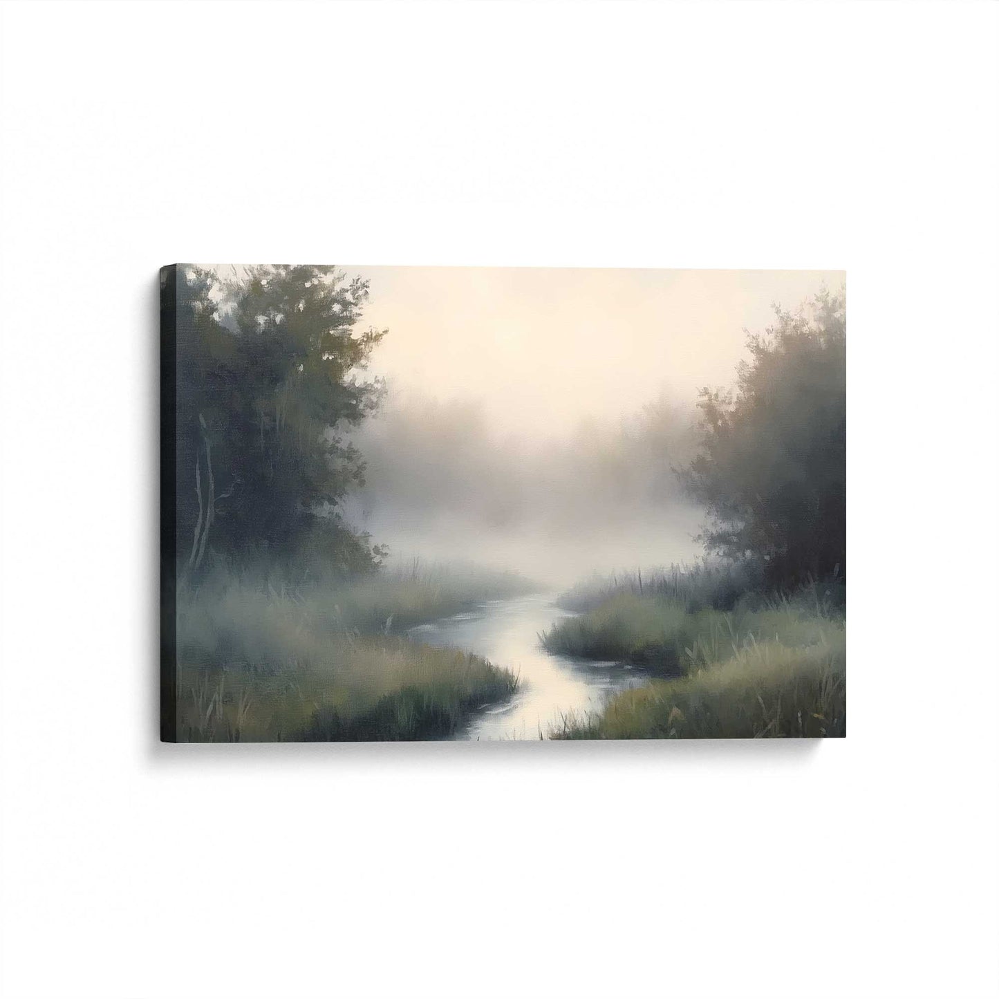 [Color:Stretched Canvas], Picture of art at an angle