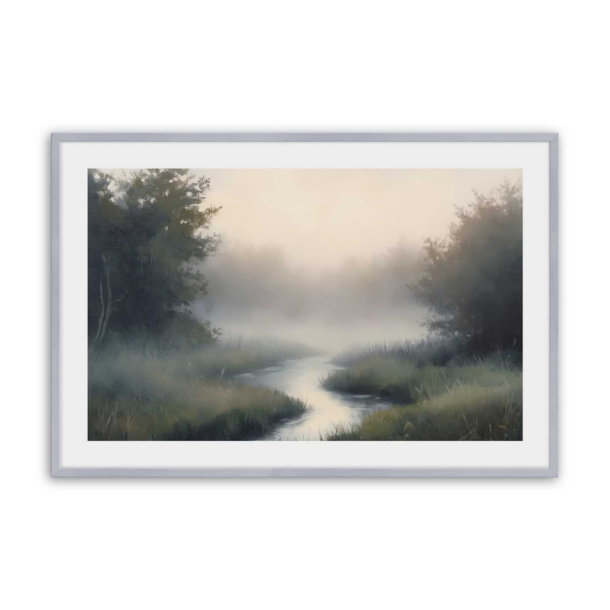 [Color:Polished Chrome], Picture of art in a Polished Chrome frame