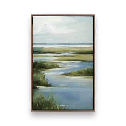 [Color:Walnut], Picture of art in a Walnut frame