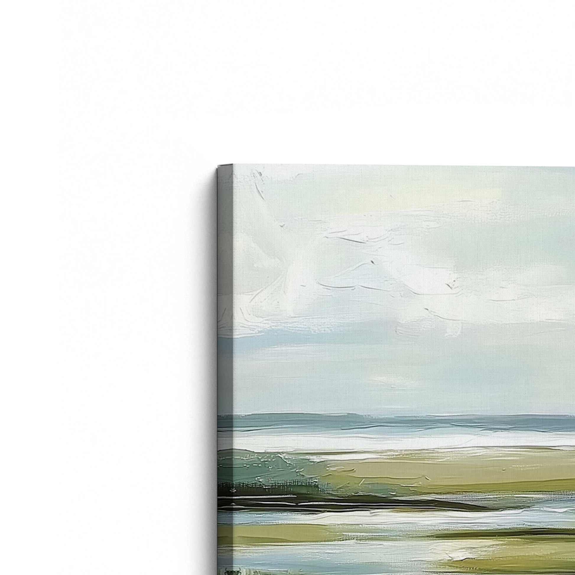 [Color:Stretched Canvas], Picture of the corner of the art