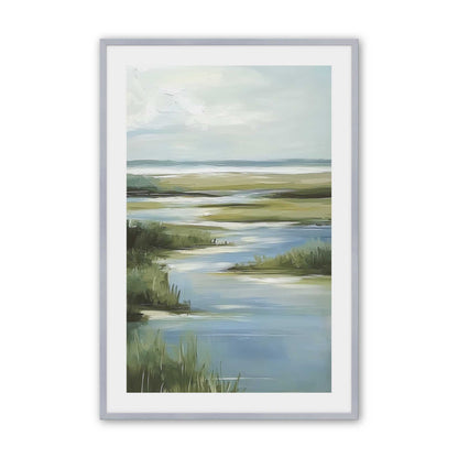 [Color:Polished Chrome], Picture of art in a Polished Chrome frame