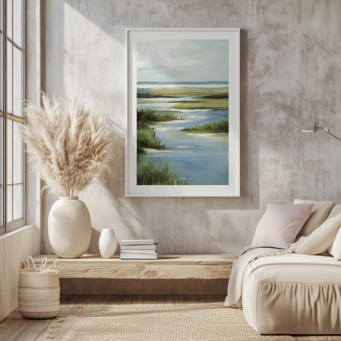 Picture of art in a room