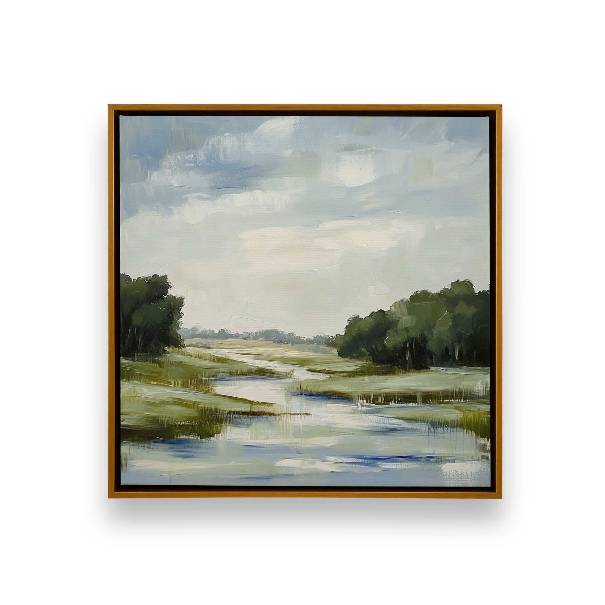 [Color:Polished Gold], Picture of art in a Polished Gold frame