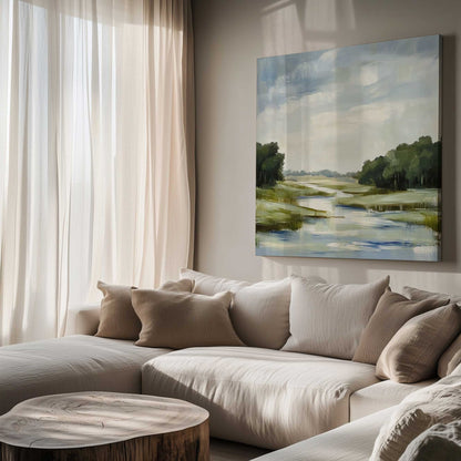 Picture of art in a room