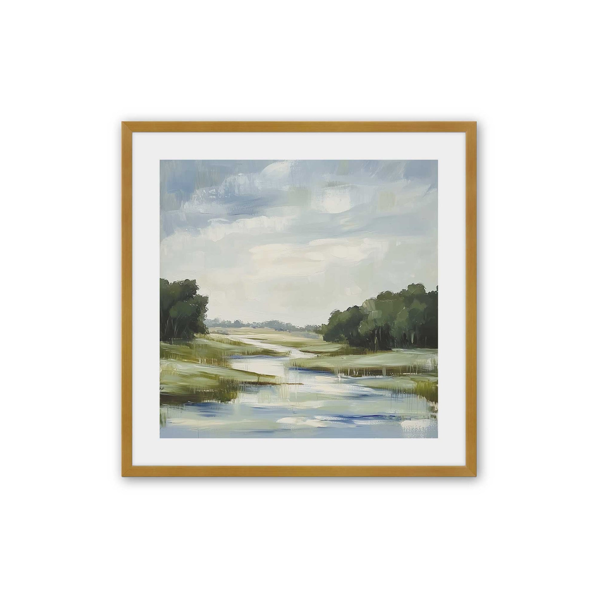 [Color:Polished Gold], Picture of art in a Polished Gold frame