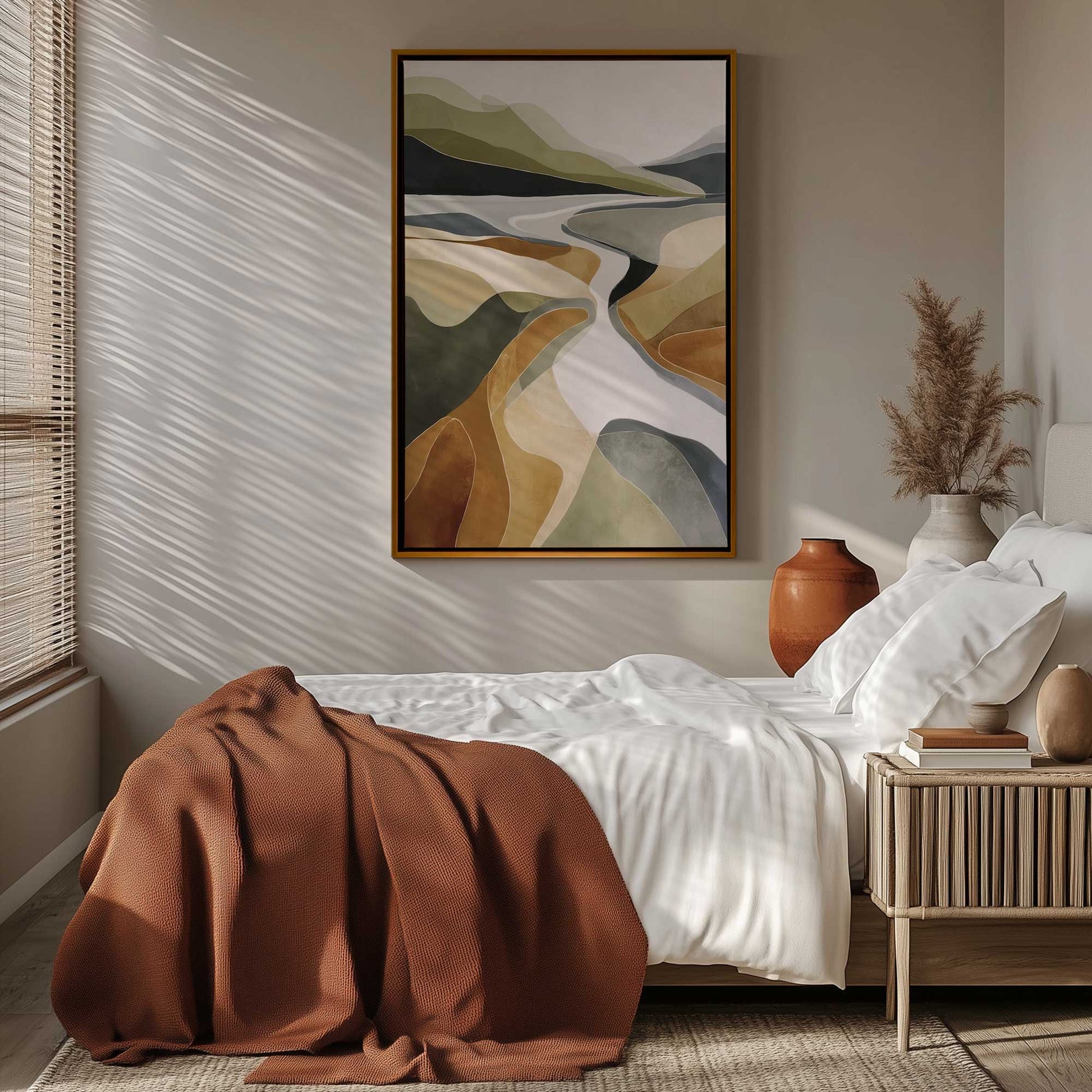 Picture of art in a room