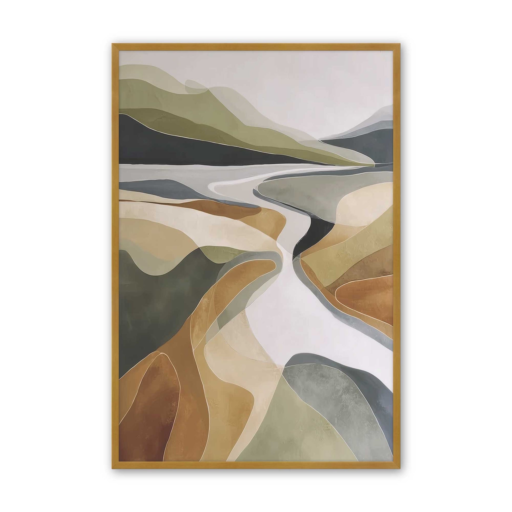 [Color:Polished Gold], Picture of art in a Polished Gold frame
