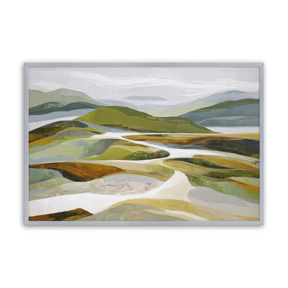 [Color:Polished Chrome], Picture of art in a Polished Chrome frame