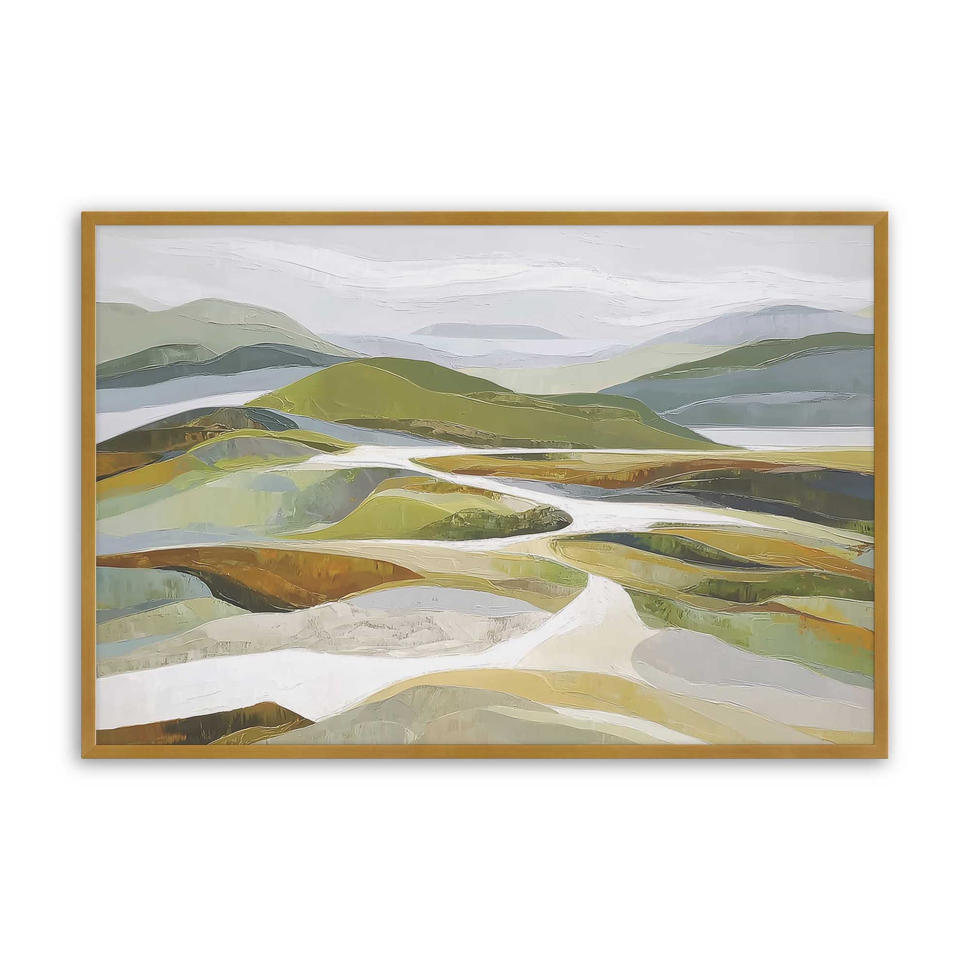 [Color:Polished Gold], Picture of art in a Polished Gold frame