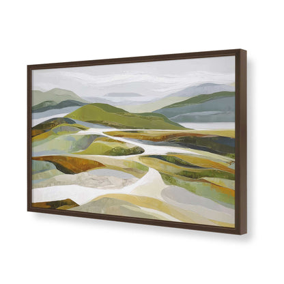 [Color:Belvinder Brown], Picture of art in a Belvinder Brown frame of the corner
