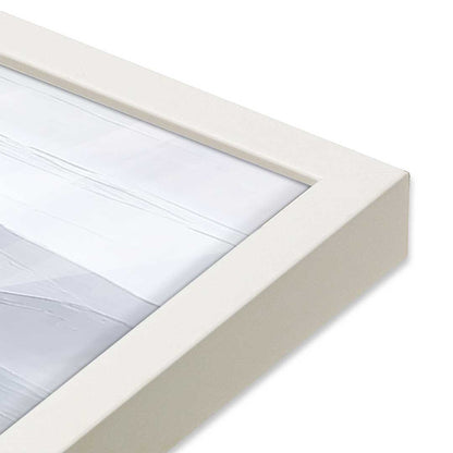 [Color:Opaque White], Picture of art in a Opaque White frame at an angle