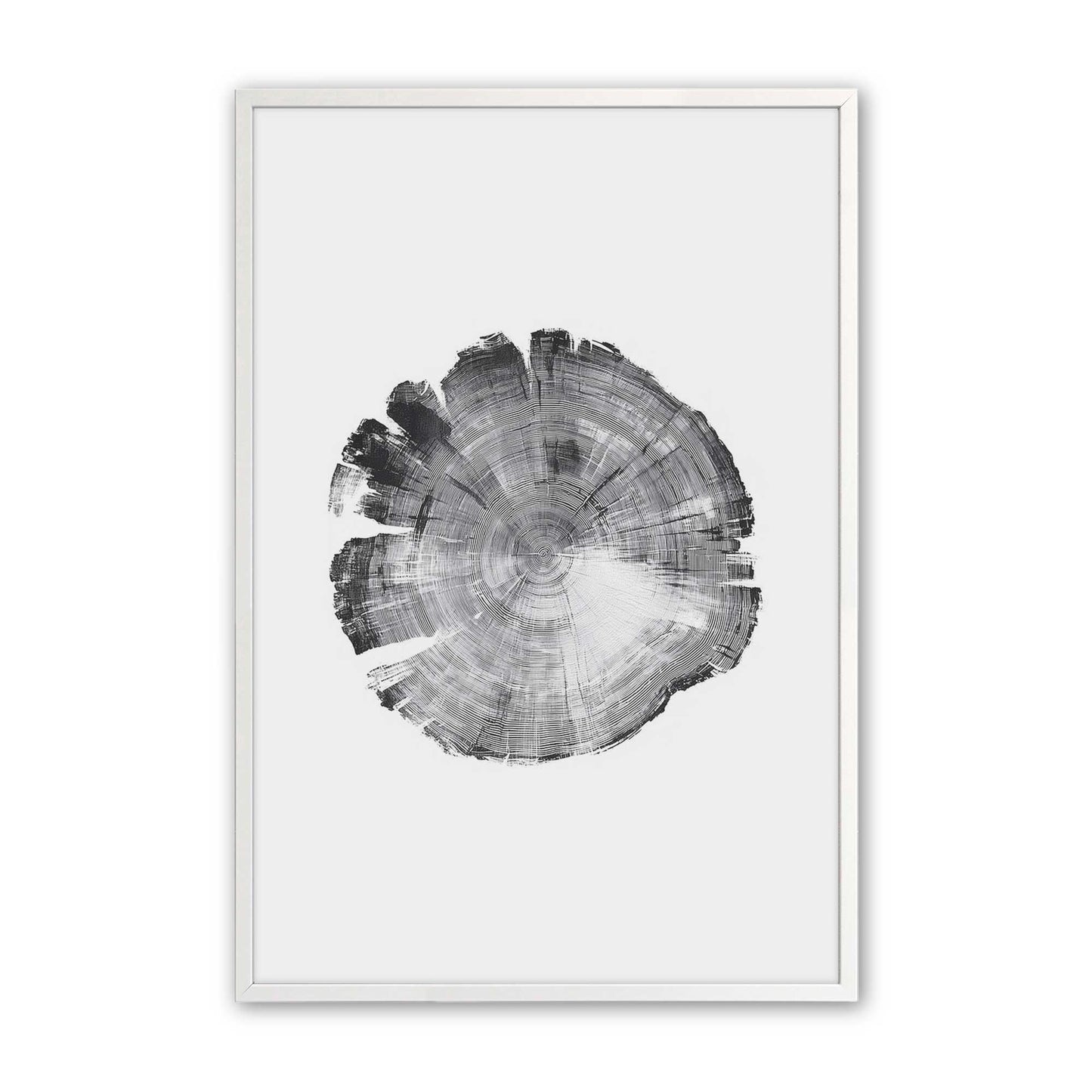 [Color:Opaque White], Picture of art in a Opaque White frame