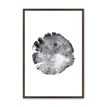 [Color:Brown], Picture of art in a Brown frame