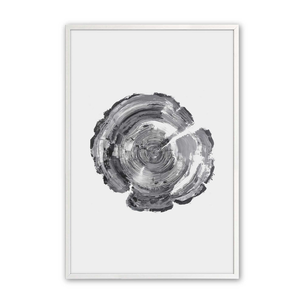 [Color:Opaque White], Picture of art in an Opaque White frame