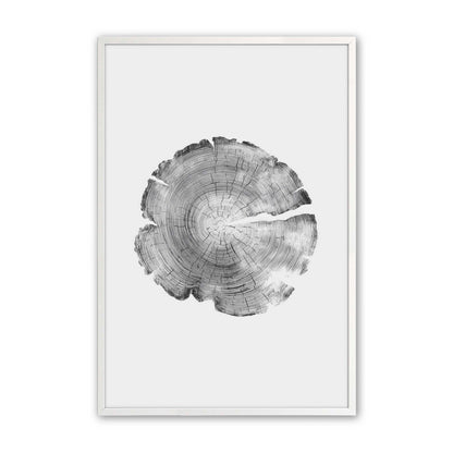 [Color:Opaque White], Picture of art in an Opaque White frame