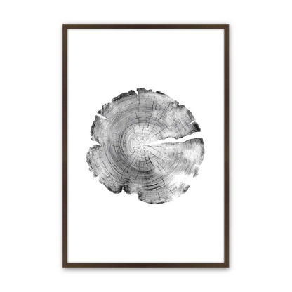 [Color:Brown], Picture of art in a Brown frame