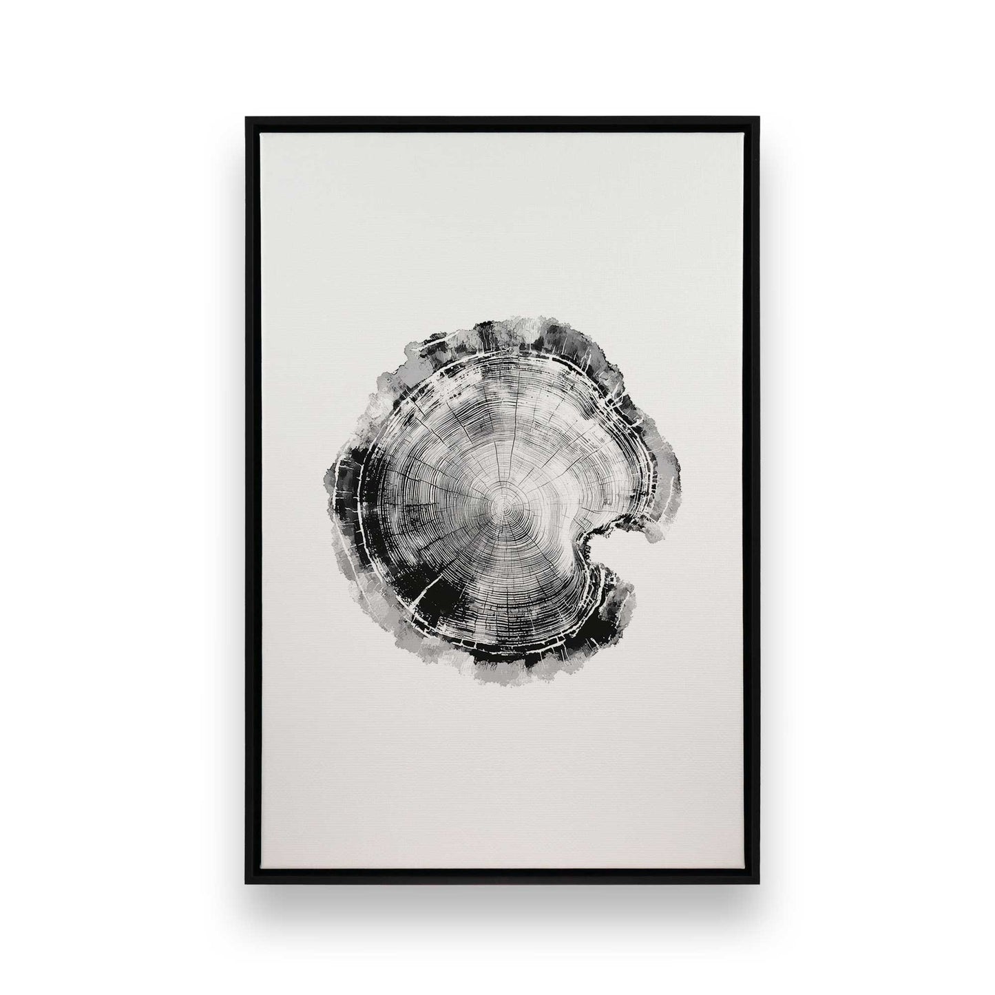 [Color:Satin Black], Picture of art in a Satin Black frame