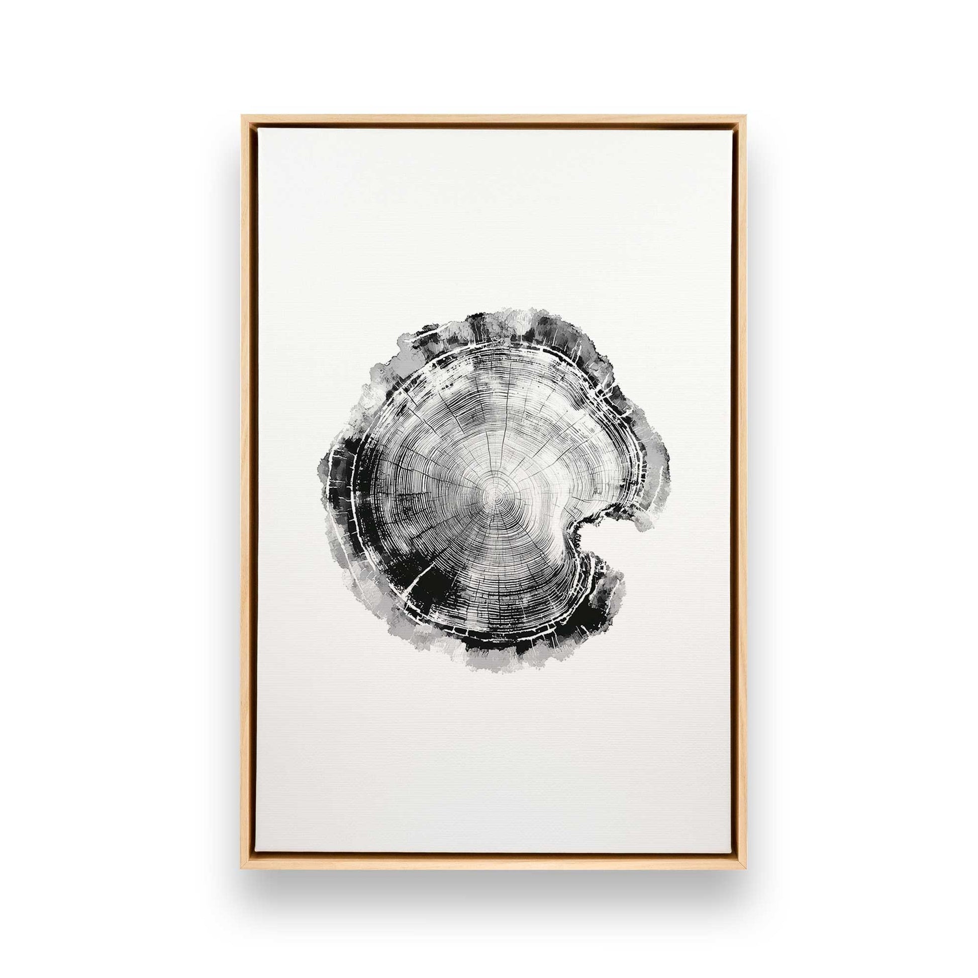 [Color:American Maple], Picture of art in a American Maple frame