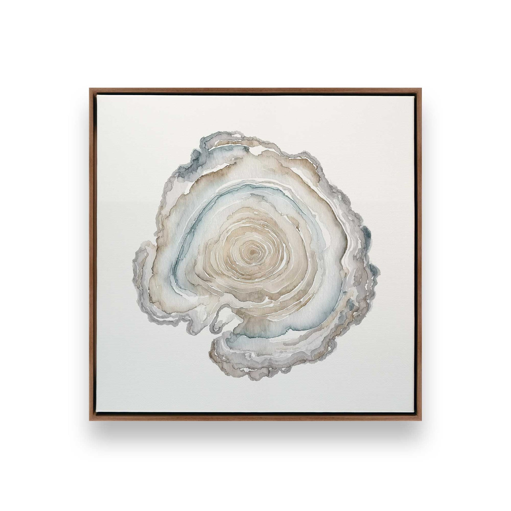 [Color:Walnut], Picture of art in a Walnut frame
