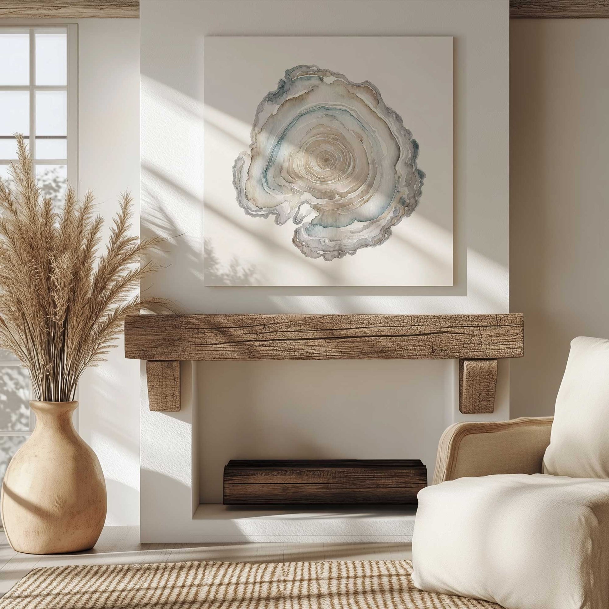 Picture of art in a room