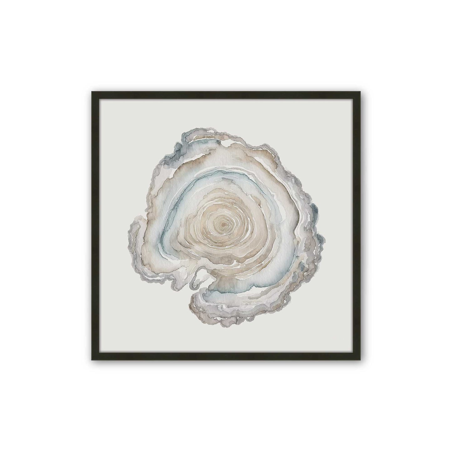 [Color:Satin Black], Picture of art in a Satin Black frame