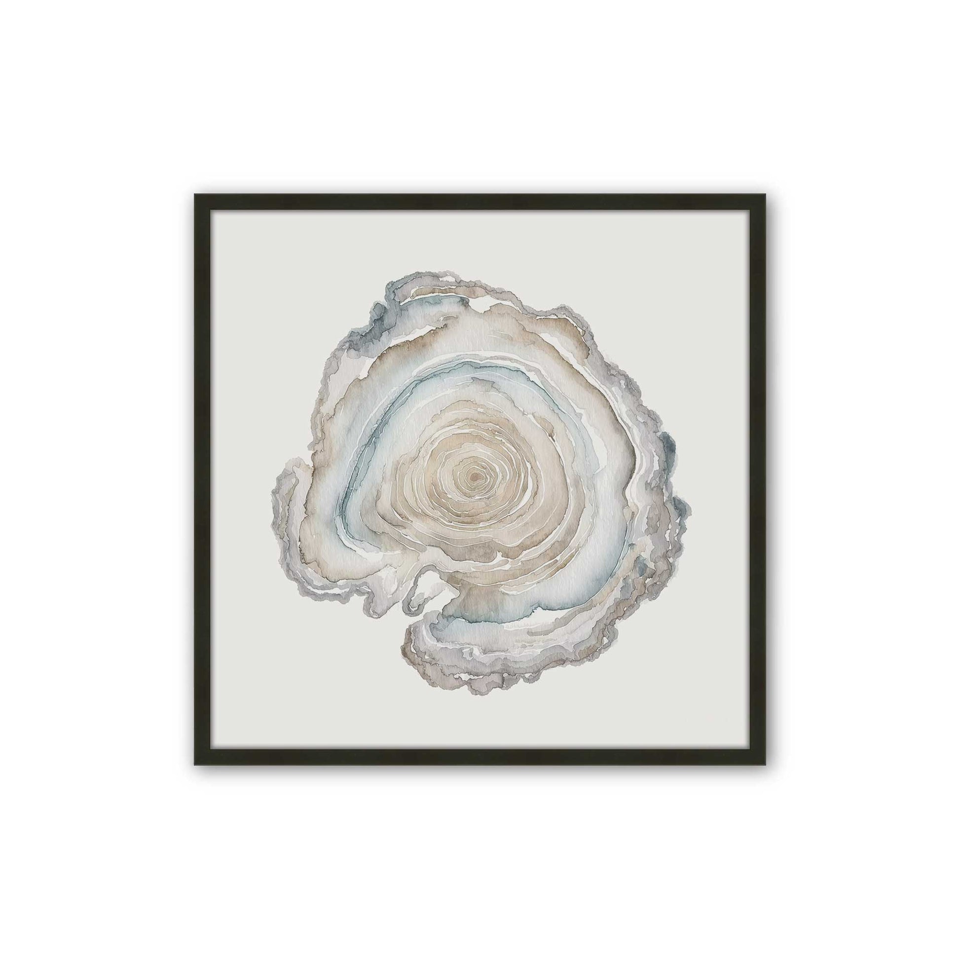 [Color:Satin Black], Picture of art in a Satin Black frame