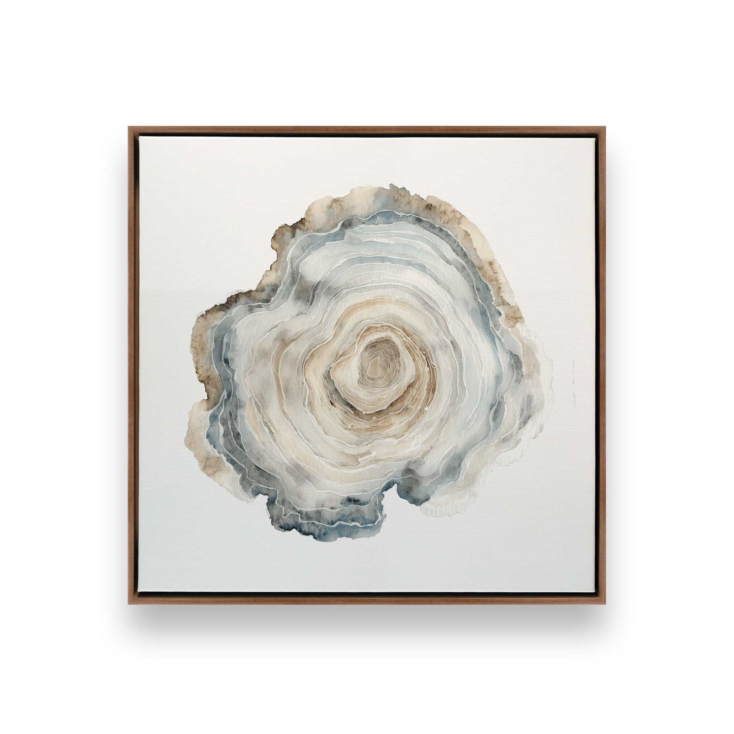 [Color:Walnut], Picture of art in a Walnut frame