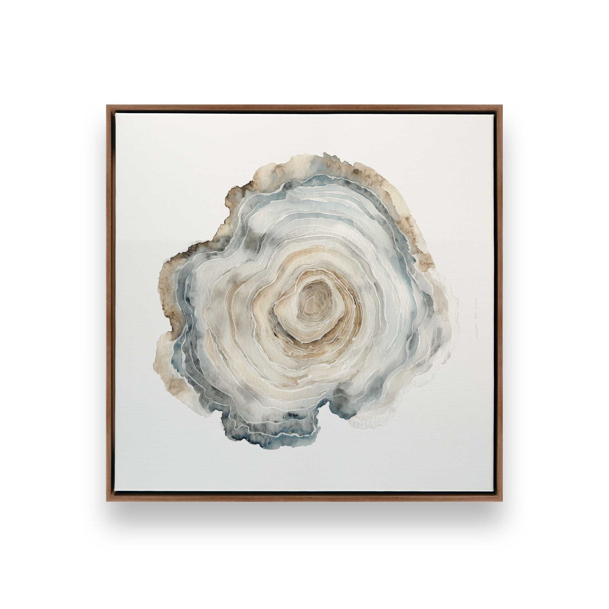 [Color:Walnut], Picture of art in a Walnut frame