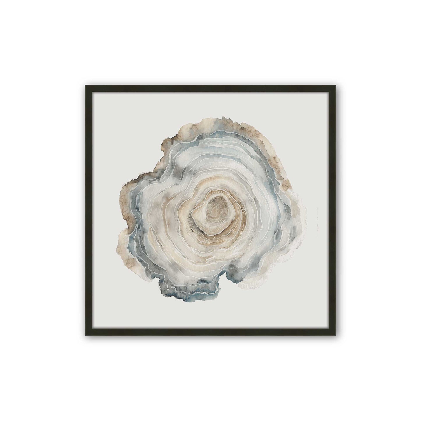 [Color:Satin Black], Picture of art in a Satin Black frame
